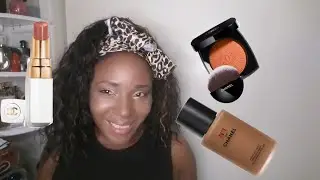 CHANEL 2022 REVITALIZING FOUNDATION/BLUSH PE'CHE ROSE'E/914 NATURAL CHARM LIP BALM.#deeperskin