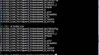 Hidex demo 3: detecting hidden methods