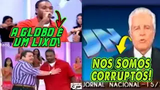 ISSO ACONTECEU! DESTRUIRAM A GLOBO DENTRO DA EMISSORA AO VIVO!