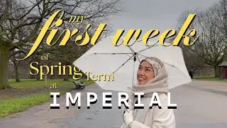 My First Week of Spring Term at Imperial College London (After New Year’s Break) 📚 | Layla in London