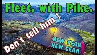 Fleetwith PIKE ... WILD CAMPING ... MSR FreeLite 1 ... DUBS HUT
