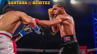 Yan Carlos Santana vs Jose Benitez Pelea Completa ROUND 2 TKO 🇩🇴🆚️🇵🇷