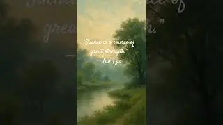 Embrace the Power of Stillness #SilenceIsStrength #quotes #shorts