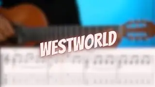 Westworld soundtrack Guitar Tutorial