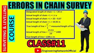 How to Calculate Error in Chain Survey When Two Chains Are Used (Explained) - Engineering Network