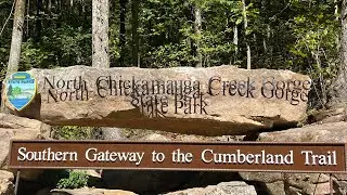 Visiting the newest Tennessee State Park! North Chickamauga Creek Gorge! It needs some work!!