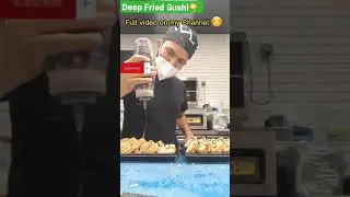 Deep Fried Sushi #shorts #DeepFriedSushi #FriedSushi