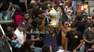 IPL 2022 champion Gujarat Titans receive grand welcome