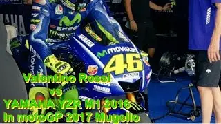 Valentino Rossi pakai Motor Lama Di motoGP Mugello 2017 full HD(Free Practice)