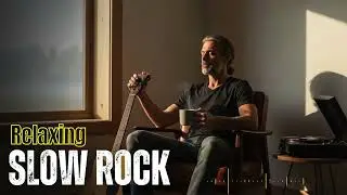 Slow and Gentle Rock Music | Soft Guitar Melodies for Peaceful Moments