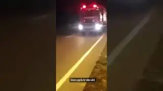 Devrek uzun&ccedil;ayda tır yangını