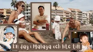 Vi tar en dagstur till Málaga och kramar ur det sista ur vår semester 🫒🧀