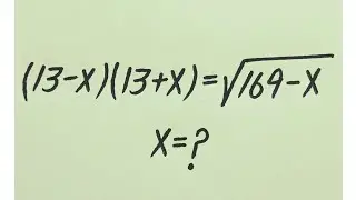 Hardest Olympiad Math Algebric Problem || Easy & Tricky Solution
