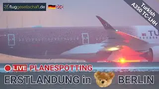 Planespotting LIVE 🐻 Berlin Flughafen LIVE | Montag 9.2.2026 #livestream