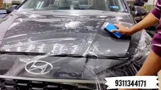 New Launched Hyundai ( AURA )🤩 || Paint Protection Film at Galaxy Car Care || Delhi