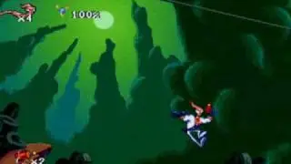 Earthworm Jim - New Junk City With Shortcut and secrets