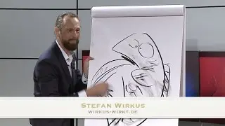 Stefan Wirkus wirkt als Schnellzeichner im TV