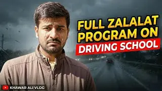 Full Zalalat Program at Driving School! 🚗 | My Hardest Day in Saudi Arabia #KhawarAliVlog