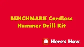 Tackle Your #DIY Projects with Ease with the Benchmark Cordless Hammer Drill Kit, Here's How