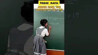 VEDIC MATH# improves time mangement#  removes fear of maths# makes child confident