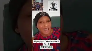 #BREAKING 🚨My reply to Dr Deji Adeleke PART 2