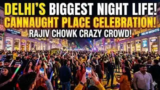 Cannaught Palace New delhi Night life on New year