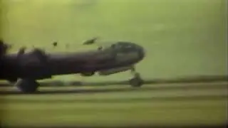B-29s Land At Saipan, March 28, 1945 (full)
