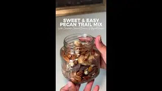 Sweet and Snackable Trail Mix with Pecans 🍌🌳