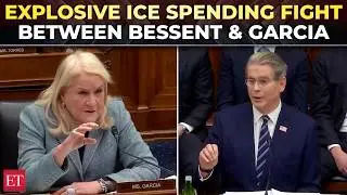 'You disagree that Trump was elected?': Bessent clashes with Garcia over ICE funding, Housing costs