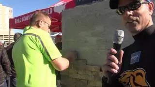 Демонстрация раствора для приклеивания шпона и королевской фрезы
