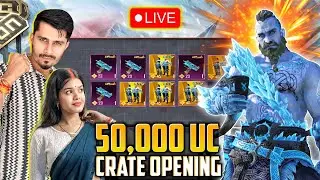MAXING NEW THUNDER GLACIER UZI & GOD OF WAR ULTIMATE SET IN BGMI 🔥 CRATE OPENING - BGMI NEW UPDATE