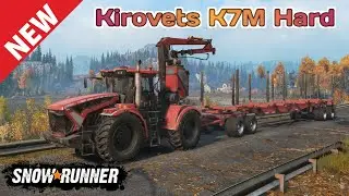 New Tractor Kirovets K7M Hard In SnowRunner Season 11 @TIKUS19