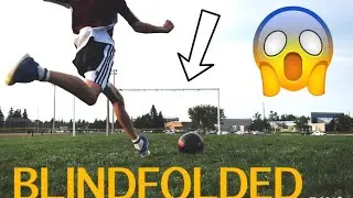 INSANE BLINDFOLDED CROSSBAR CHALLENGE FIRST TRY!!!