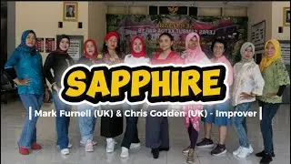 Sapphire Line Dance Demo by Askara 