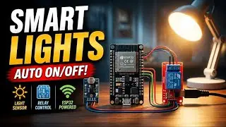 ESP32 Light Sensor Relay Control - Smart Automation with Wokwi!