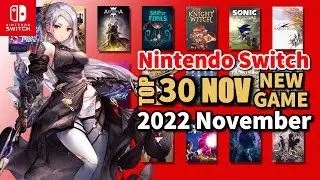 Top 20 Nintendo Switch Games of November 2022