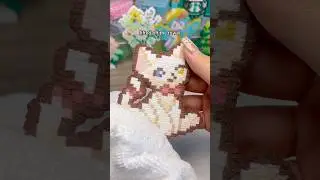 NEW Plush-Look Fuse Bead Trick! | Ragdoll Cat Tutorial Using Pixie Beads and A Towel #fusebeads