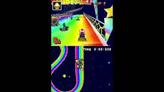 some random mario kart ds gameplay (action replay codes included!)
