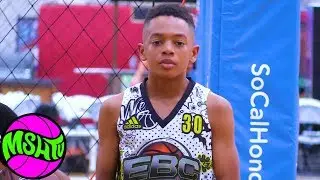 MONSTER SHOT BLOCKING GUARD Kyelin King Mixtape at the 2018 EBC Jr All American Camp