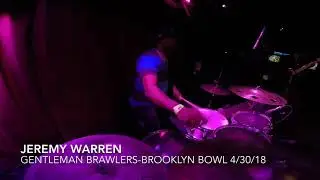 Jeremy Warren with Gentleman Brawlers Live at Brooklyn Bowl
