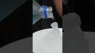Мгновенное замораживание воды