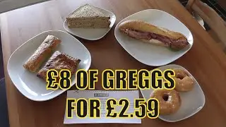Greggs TooGoodToGo Magic Bag Opening 6