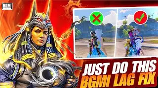BGMI 4.0 Update Lag Fix 😍 || Best Settings for No Lag || Just do THIS
