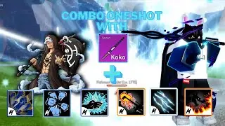 Combo One Shot With Koko And All Melee | Blox Fruits update 17. 3