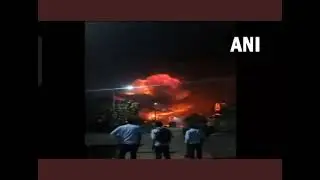 Palghar, Maharashtra | Massive fire breaks out l Midc industrial area, Tarapur.