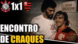 WLADMIR marcou mas ZICO descontou... - Corinthians 1x1 Flamengo (1982)