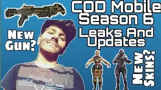 COD Mobile Season 6 Leaks And New Updates(Proof) ! New Gun, Map and Skins? | Will Zombie Map Remove?