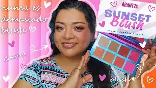 Look girly con SUNSET BLUSH | Arantza Cosmetics🍒