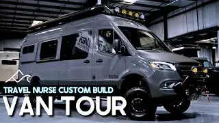 VAN TOUR | A Travel Nurse&rsquo;s Home on Wheels