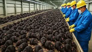 How Chinese Farmers Raise and Eat 1.2 Billion Bamboo Rats &ndash; Shocking Farming Documentary!